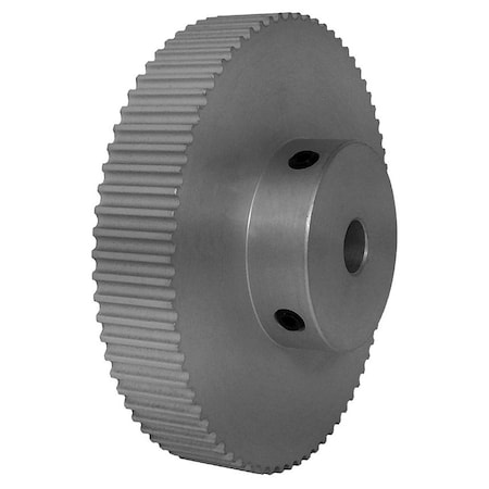 B&B Manufacturing 74-3P09-6A4, Timing Pulley, Aluminum, Clear Anodized,  74-3P09-6A4